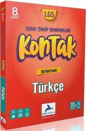 Paraf Yayınları 8. Sınıf Türkçe Kontak Konu Takip Denemeleri - 1