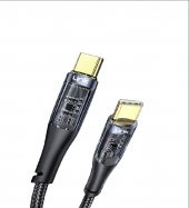 LinkTech K670 Safe Type-C - Type-C 60W 1.3m Örgü Şarj Kablosu - 2