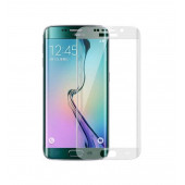 Samsung Galaxy S6 Edge Plus Ekran Koruyucu 5d Kırılmaz Cam Tam Kapatan Kaplayan Beyaz - 1