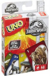 Dinozor Modelli Uno Kartları Yerli Üretim Jurassic World 108 Adet - 1