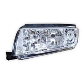 Skoda Fabia 1 2000-2008 Sol Ön Far Lambası İçi Krom Tip 6Y1941015H - 2