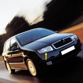 Skoda Fabia 1 2000-2008 Sağ Ön Far Lambası İçi Krom Tip 6Y1941016H - 1