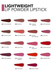 Flormar Lightweight Lip Poweder Yüksek Pigmentli & Mat Bitişli Ultra Hafif Ruj - 009 - 4