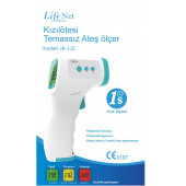 Life Net Medikal Temassız Ateş Ölçer Kızıl Ötesi Vücut Ve Alından Termometre JA-11C - 3