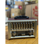 NOSTALJİ RADİO MP3 BLUETOOTH  HAFIZA KARTI İLE BAĞLANMA - 1