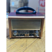 NOSTALJİ BLUETOOTH RADİO FLSH HAFIZA KARTI İLE BAĞLANMA - 1