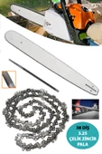 Germany Style 38 DİŞ 3,25 Benzinli Testere Zinciri ve 50 Pala Bıçkı Zinciri Eğe Hediyeli - 1