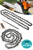 Germany Style 38 DİŞ 3,25 Benzinli Testere Zinciri ve 50 Pala Bıçkı Zinciri Eğe Hediyeli - 2