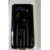 ASLANTİC MOKİN 20000MAH 3 KABLOLU POWERBANK  SİYAH - 3