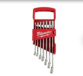 Milwaukee Kombine Anahtar Seti Metrik 7 Parça Max Bıte 48-22-9407 - 2