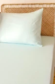 MOOSH Tek Kişilik Lastikli Çarşaf Takımı | 30 cm yükseklik | Düz Renk | Pamuklu - 12