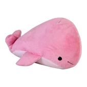 Büyük Boy Balina Peluş 40cm Uyku Arkadaşı Peluş Oyuncak Pembe - 1