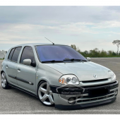 Renault Clio Symbol Hb&Sedan 1998-2002 Uyumlu Üniversal Astra H lip Esnek Ön Lip 2 Parça Tampon Altı Dil Karlık Ön Ek - 2
