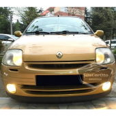 Renault Clio Symbol Hb&Sedan 1998-2002 Uyumlu Üniversal Astra H lip Esnek Ön Lip 2 Parça Tampon Altı Dil Karlık Ön Ek - 4