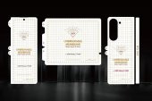 Galaxy Z Fold 5 Narr Tpu Çiftli Body Ekran Koruyucu - 4