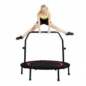 Trambolin 100 cm Fitness Ev Tipi Tutma Kollu Trampoline thumbnail 4