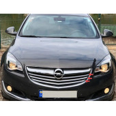 Opel İnsignia Krom Ön Panjur 4 Parça 2014-2017 Paslanmaz Çelik - 1