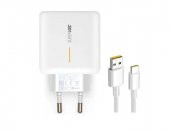 OPPO SUPER VOOC ŞARJ CİHAZI ALETİ 65W 5A SET - 1