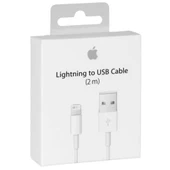 Apple iphone Şarj Kablosu 2 Metre MD819ZM/A İphone 5-6-7-8-X - 1