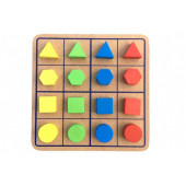 Renklerle ve Şekillerle Sudoku(6mm) - 1