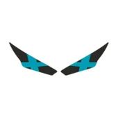 Rks R250 2023 - 2024 Uyumlu Far Sticker X Mavi - 1
