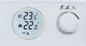 ECA Kablosuz Oda Termostatı Poly 100 W 7006903003 - 1