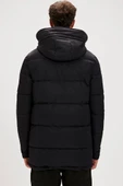 Bad Bear COLONEL PUFFER COAT Erkek Kaban Siyah S-XXL - 2