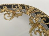 Versace Prestige Gala Oval Porselen Servis Tabağı 34 cm 19325-403637-12734 - 5