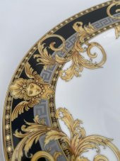 Versace Prestige Gala Oval Porselen Servis Tabağı 34 cm 19325-403637-12734 - 6