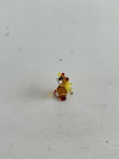 El Yapımı Mini Murano Cam Aslan Biblo A140-02 - 2