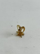 El Yapımı Mini Murano Cam Köpek Biblo A143-02 thumbnail 2