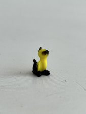 El Yapımı Mini Murano Cam Kedi Biblo A142-02 - 4