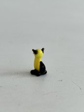 El Yapımı Mini Murano Cam Kedi Biblo A142-02 - 5