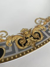 Versace Prestige Gala Oval Porselen Servis Tabağı 40 cm 19325-403637-12740 - 5