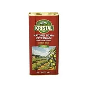 Kristal Soğuk Sıkım Zeytinyağı 5 lt Teneke - 1