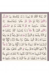 Kadife Kutulu Kuran-ı Kerim (Rahle Boy, Elif-Vavlı, Koyu Mavi) - 5