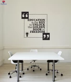 Oturma Odası, Ofis, Dükkan Duvar Sticker Eğitim Alıntı Fen Dersi Laboratuar Okulu İç Çıkartmalar Söyleyerek - 1