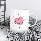 Space Heart Kupa Özel Tasarım Kupa - 1