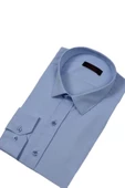 Erkek Silim Fit Uzun Kol Armürlü Gömlek BGL-ST03303 - 7