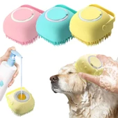 Şampuan Hazneli Kedi Köpek Yıkama Kesesi - 2