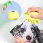 Şampuan Hazneli Kedi Köpek Yıkama Kesesi - 1