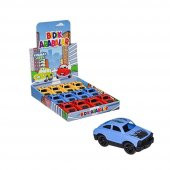 YK-011 Alevli Desenli Plastik Araba 1 adet - 1