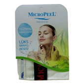 Micro Peel İpek Kese Karma Ciltler İçin Banyo Kesesi 16CMX25CM - 3
