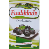 Akhisar Fındıkkale Yağlı Sele Siyah Zeytin Gold 201-260 Kb 10 kg Teneke - 1