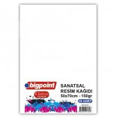 Bigpoint Sanatsal Resim Kağıdı 135 Gram 50x70cm - 10 Yaprak x 2 Adet - 1
