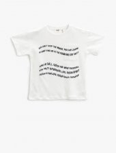 Koton Erkek Çocuk Tişört Baskılı Kısa Kollu Bisiklet Yaka Cepli - 2