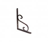 Beşel Ferforje Raf Altı Raf Demiri Parlak Bakır 20x15x1,8 cm No:2 - 1
