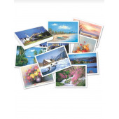 Kartpostal karışık manzara 100adetli 10-15cm ebatlı - 1