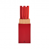 Karaca Viego 6 Parça Bıçak Seti Red - 4