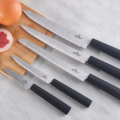 Karaca Viego 6 Parça Bıçak Seti Black - 4